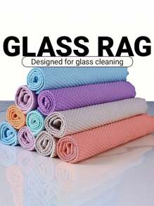 5 Magic Cleaning Cloths - Fish Scale Glass Wiping Cloth, Car Window Mirror Cleaning Cloth - Non Marking And Reusable - Suitable For Cleaning Kitchens, Mirrors, Glass, Plates, Screens! Cleaning Supplies And Tools