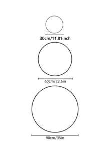 1pc-Faux Fur Christmas Tree Skirt White Plush Skirt For Merry Christmas Party Christmas Tree Decoration