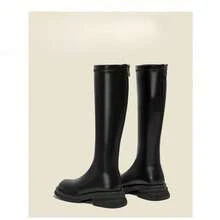 Women Mid-Calf Boots - 棕色加絨 - 查看 6