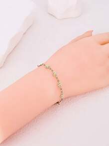 One Vintage Bohemian Style Daisy Design Simple Girl High-End Fresh New Fashionable Personalized Bracelet Jewelry, Ideal For Ladies For Daily Wear Or As A Gift