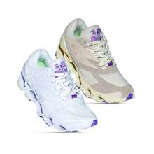 Lotus Flower Sneakers White Cream 's Women's Casual Gym - HOA SEN TRẮNG - Xem 3