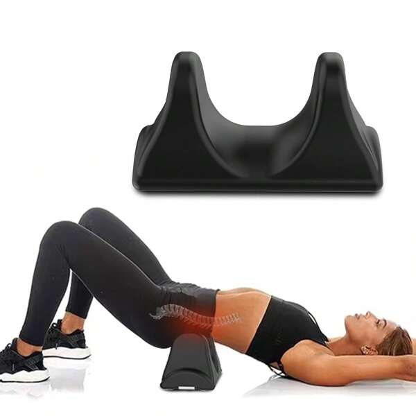 Herramienta de masaje para liberación muscular y tejido profundo - Dispositivo masajeador para alivio y recuperación de espalda y flexores de cadera, durable para atletas, fisioterapia, puntos gatillo - Negro noche
