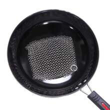 2pcs Stainless Steel Pot Cleaning Brush, Steel Wire Dish Brush, Pot Brush, Kitchen Supplies, Stainless Steel Pot Cleaning Net, Pot Cleaning Net, Metal Round Ring Net, Cleaning Pot Brush Net, Suitable For Various Steamers, Pots, Woks, Sinks - Multicolor - View 6