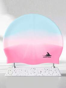 1 pezzo Cuffia da nuoto in silicone per adulti, impermeabile, universale, adatta a teste grandi, cuffia da nuoto per capelli lunghi - cuffia da nuoto extra large - cappello da nuoto in silicone impermeabile