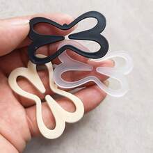 6-Pcs Bra Anti Slip Buckle Dragonfly Shaped Back Cross Beautiful Back Underwear Buckle Slip Shoulder Plastic Anti Drop Bra Invisible Underwear Button Shoulder Strap Anti Slip Accessory Detachable Fixator - Nhiều màu - Xem 8