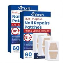 60 Peças Remendos para Unhas de Dedos do Pé, Remendos de Reparo Extra Forte para Unhas dos Dedos, Não Irritantes e Respiráveis