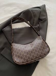 2025年新款新月形腋下包，小众设计女士斜挎单肩包