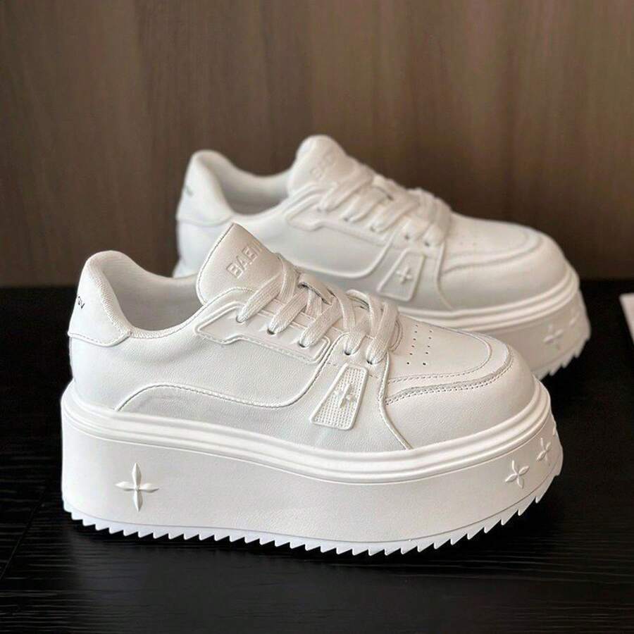 Women Skateboarding Shoes - 白色 - 查看 1