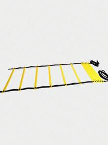 1pc Football Agility Ladder With Buckle, Adjustable Rung Speed Training Ladder, Basketball Training Equipment, Gym, Sport, Gym, Home Exercise, Sport Accessories, Gym Accessories, CrossFit Accessories