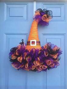 10 码/卷网状纱卷 6 英寸宽，万圣节金属箔网状装饰，网状卷花环制作材料，金丝带薄纱聚酯网状丝带裙纱卷，场景装饰，节日布置用品，房间装饰，家居装饰，主题派对装饰，万圣节装饰，鲜花包装纱，桌面装饰，礼品包装，DIY 服装和裙子配饰工艺品包装用品 - 彩色 - 查看 5