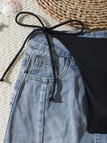 Conjunto de bikini sexy con estrella de mar para vacaciones en la playa