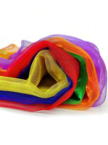 3/6件套蒙特梭利感官模型丝绸舞蹈丝带，教育配件，适合作为情人节、复活节、圣诞节、新年、万圣节礼物、生日礼物、2025新年礼物、返校用品、返校礼物（颜色随机） - 彩色 - 查看 4