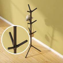 Modern Entryway Coat Rack - Sleek Floor Standing Garment Hanger For Jackets, Bags & Accessories