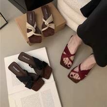 Women Heeled Sandals - 酒紅色 - 查看 5