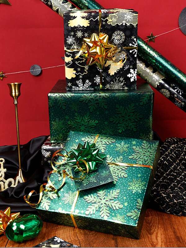 1 Roll, New Christmas Wrapping Paper (300cm/118.11in*43cm/16.92in), Large Size Wrapping Paper, Cuttable, Gifts, DIY, Gift Wrapping Paper, Fashion Wrapping Paper, Holiday, Party Decorations, Souvenirs, Gifts, Winter Gifts, Christmas Gifts, Santa Claus, Merry Christmas, Gifts, Birthday Present, Christmas Decorations, Christmas Decor, Christmas Gifts, Room Decor, Wrapping Paper, Home Decor, Gifts For Women, Teacher Gifts