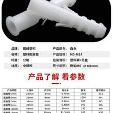 100pcs/Pack Plastic Expansion Tube 6*30 8*40 Expansion Screws Hardware Accessories Expansion Plug Rivet Nail Rubber Stopper