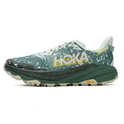 Hoka Speedgoat 6 GTX Glass Green/Fern Green Cushioned Running Shoes 1155150-SFRN