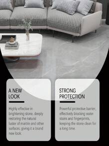 2pcs Value Pack Marble Polishing Paste, Quartz Countertop Scratch Remover, Tile Cleaner & Brightener, High-Quality Ingredients, Multi-Functional Cleaning & Protective Care, Suitable For Marble, Engineered Stone, Quartz, Tile, Granite, Faux Marble