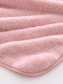 1/3 件蝴蝶结手巾，珊瑚绒速干手巾带挂环，吸水柔软毛巾，厨房清洁布，浴室用品，茶巾，圣诞礼物