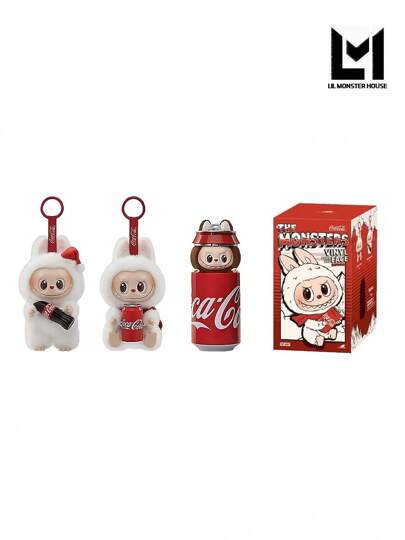 Figura de vinilo Labubu de POP MART x CocaCola