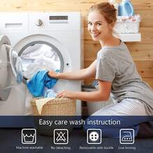 Rèm tắm Farmhouse Daisy Rèm tắm hoa cho trang trí phòng tắm trung tính, đồng quê, hoa, rèm tắm mộc mạc, vải polyester chống thấm nước, kích thước 60x72in, rèm tắm chống thấm nước có lót nam châm, có thể giặt bằng máy, kích thước 66x72in, bộ rèm tắm mềm mại có 12 móc, rèm tắm kích thước 36x72in, trang trí mùa thu chất lượng khách sạn - Bông - Xem 10