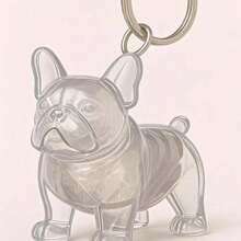 Customized Pet Pendant, Small Dog & Cat Hair Storage Capsule Transparent Keychain, Memorabilia Back To School Gifts Ornamental,Engraved Stylish,Fashion,Colorful,Vintage,Cute,Contracted,Cuties Custom,Unique,Customized,Personalized Pet For Anniversaries,For Birthdays