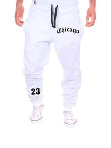 Stylish Comfortable Sweatpants Model: "Chicago 23" - Special Promotional New Arrival