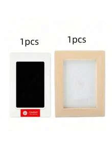 2pcs Pet Paw Print Kits (For Dogs & Cats), Dog Paw Print Pad Kit: 5 Inch Frame, No-Ink Pet Cleaner Non-Touch Ink Pad, For Saving Cat/Dog Paw Print Pet Memento