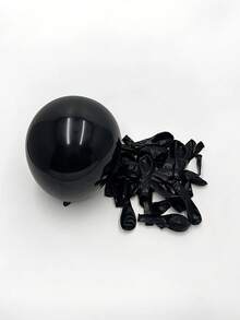 140pcs, Black Cream And Gold Balloon Garland Kit, Perfect For Weddings, Birthdays, Grandparent's Day, Father's Day, Retirement Party, Anniversary Decoration, Graduation Party - Mixed Color - View 5