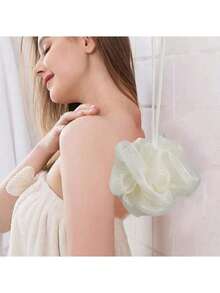 1pc Shower Foot Cleaning Mat With Suction Cup, Foot & Back Exfoliating Bath Mat, Wall-Mounted Suction Cup, Unisex Silicone Foot Massager And Cleaning Mat Set, Suitable For Bathroom - Can Be Used For Bathing, Back Massage And Foot Massage - Multicolor - View 9