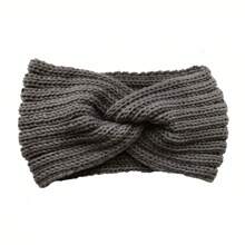 3 Pieces Chunky Knit Headbands Braided Winter Headbands Ear Warmers Crochet Head Wraps For Women Girls