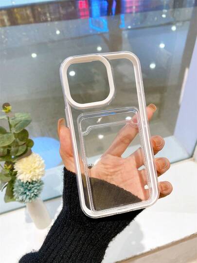 2-In-1 Wallet Phone Case, TPU Soft Shell, Card Holder, Coin Pouch, Anti-Fall, Anti-Sweat, Anti-Fingerprint, Wear-Resistant, Non-Fading, Compatible With Phone