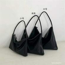 Women Shoulder Bags - 巧克力棕色-小號 - 查看 5
