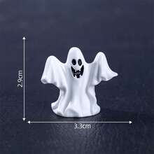 9 Stücke neue Halloween Sensenmann & Geist Figuren, Miniatur Landschaft DIY Dekor Accessoires, kleine Tisch- & Auto-Ornamente