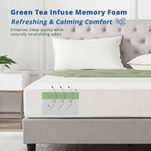 8 Medium Firm Memory Foam Mattress Twin