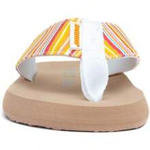 Rocket Dog Adios Stark Womens Striped Flip Flop - Orange - View 4