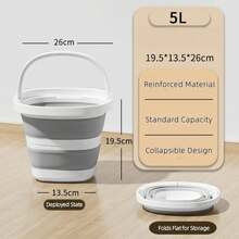 Outdoor Water Storage Equipment - Ivory White-5L - View 5