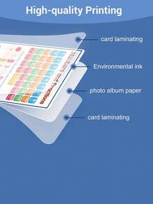 8pcs Children's Educational Math Posters, Multiplication Table, Division, Addition And Subtraction, Numbers 1-100, Classroom Wall Decals - Multicolor - View 6