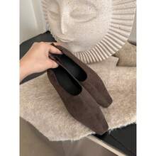 Zapatos planos para mujer - Marrón - Ver 2