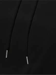 Felpa con cappuccio da uomo con stampa scura e coulisse, stile streetwear, facile da abbinare, autunnale