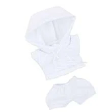 Kapuzenpullover + Visormütze Set, passend für 17CM/BUBU süße Kleidung, Modeaccessoires, Merchandise (ohne Plüschpuppe)