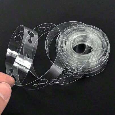 1/3/5 Roll, 5m/196.85inch Balloon Arch Tape, Sturdier Balloon Garland Tape, For Balloon Tying, Balloon Arch, Balloon Garland Decor, Suitable For Easter, Birthday, Wedding, Christening, Graduation, Halloween, New Year, Mother's Day,Christmas, Back To School