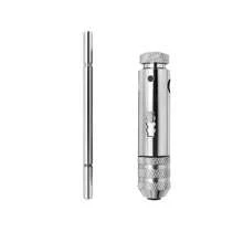 Set de chei reglabile cu clichet pentru Ziua Tatălui - Metal, fără baterie, mâner în T reglabil cu rotație înainte/înapoi, ideal pentru șurubelniță și cheie tubulară, cheie reglabilă pentru șurubelniță, construcție durabilă, w reglabil