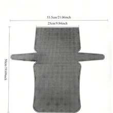 1 件/1 套 DIY 黑色塑料网状帆布片，用于制作钩针编织袋 - 带圆点图案的空白刺绣和针绣帆布，用于斜挎包的耐用工艺材料，针织项目，DIY 配件，斜挎包创作，钩针编织用品，刺绣帆布 | 耐用工艺材料 | 圆点图案帆布，斜挎包用品 - 黑色 - 查看 13