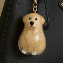 Customized Pet Pendant, Small Dog & Cat Hair Storage Capsule Transparent Keychain, Memorabilia Back To School Gifts Ornamental,Engraved Stylish,Fashion,Colorful,Vintage,Cute,Contracted,Cuties Custom,Unique,Customized,Personalized Pet For Anniversaries,For Birthdays