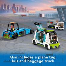 LEGO 城市乘客飞机玩具 - 男孩和女孩拼搭玩具套装，适合 7 岁以上儿童 - 儿童益智礼物 - 含可拼搭的交通工具玩具和 9 个迷你人偶 - 60367 - 60367 - 查看 6