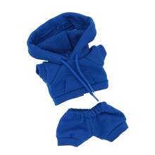 Kapuzenpullover + Visormütze Set, passend für 17CM/BUBU süße Kleidung, Modeaccessoires, Merchandise (ohne Plüschpuppe)