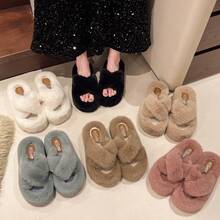 Women Home Slippers - Blue - View 2