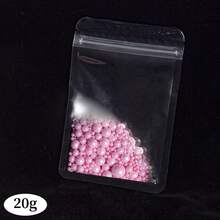 蛋糕装饰配件，DIY蛋糕装饰，混合尺寸白珍珠。适用于装饰生日蛋糕、甜甜圈、纸杯蛋糕、冰淇淋和饼干，是婚礼、派对、情人节、万圣节、圣诞节和其他场合的理想装饰用品。 - 彩色 - 查看 37