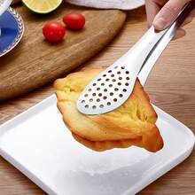 1-częściowy klips do żywności ze stali nierdzewnej, wielokrotnego użytku, do grillowania, podawania, serwowania, przyrządzania makaronów i sałatek, grillowania steków. Idealny na imprezy, catering, przyjęcia, wesela itp.